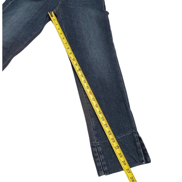 FRAME Le Nouveau Straight Split Hem Jeans Women's Size 28 Fisher Beach Denim - Picture 4 of 11